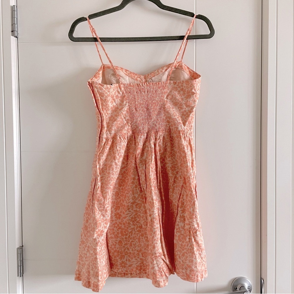 Sweetheart Neckline Bustier Floral Flare Mini Dress - Picture 10 of 10